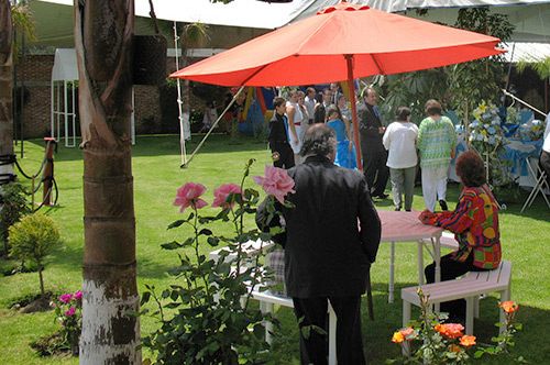 Salón con jardín de fiestas cerca de Ecatepec